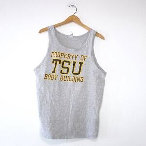 Vintage Texas Southern University Tigers Bodybuilding Tank Top XL
